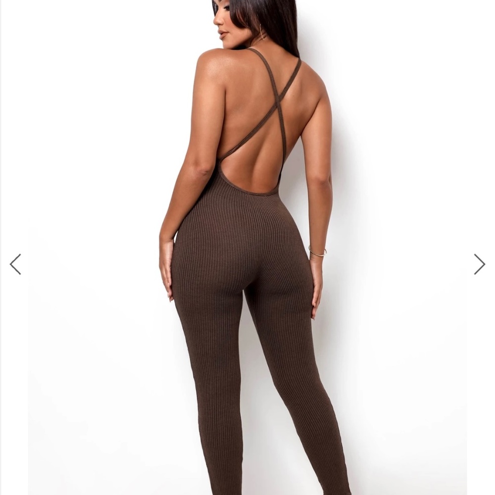 MyOutfitOnline Ribbed Jumpsuit